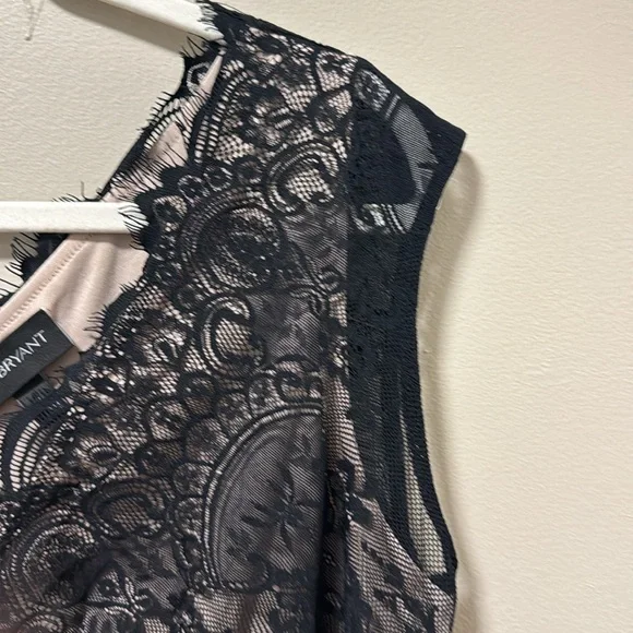 Lane Bryant Black Lace Overlay Dress - Picture 6 of 6